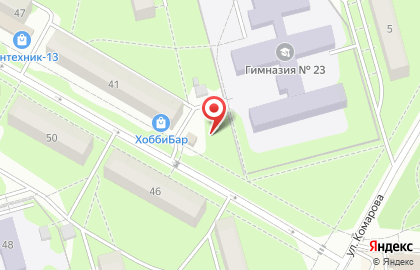 Магазин Тепличное на улице Попова на карте