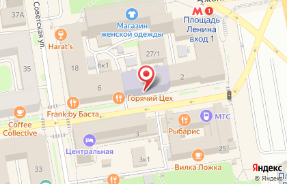 БКС-Инвестиционный Банк в Центральном районе на карте