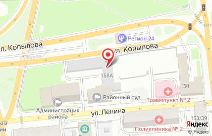 СТО в Красноярске на карте
