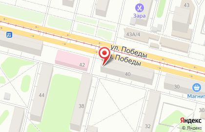 Психиатрическая больница Амбулаторная психотерапевтическая служба №7 на улице Победы на карте