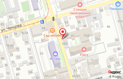 Банкомат СМП банк в Ростове-на-Дону на карте