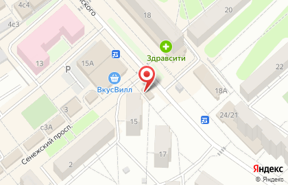 Фирменный магазин Ермолино в Москве на карте