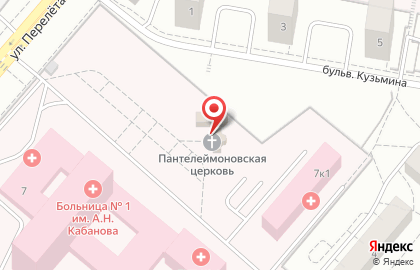 Храм святого Великомученика и Целителя Пантелеимона в Кировском районе на карте