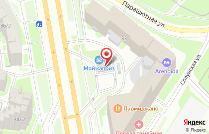 Альфа-банк (круглосуточно) на Коломяжском проспекте на карте