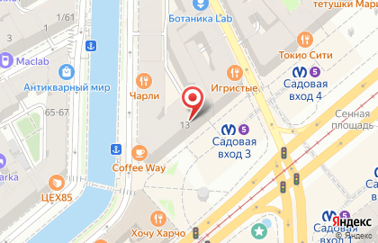Учебный центр "DMK Russia" на Сенной площади на карте