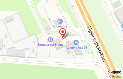 Чистый район на карте