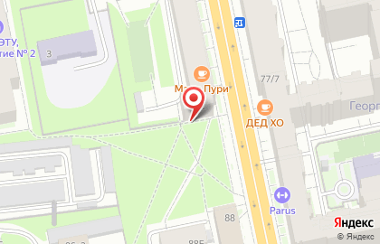 Кафе Мимино в Выборгском районе на карте