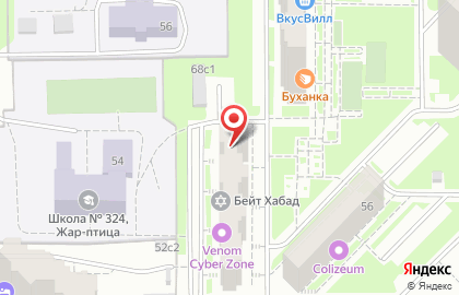 Бистро Sushi Gohan на проспекте Вернадского на карте