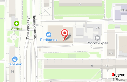 Оконная компания в Курчатовском районе на карте