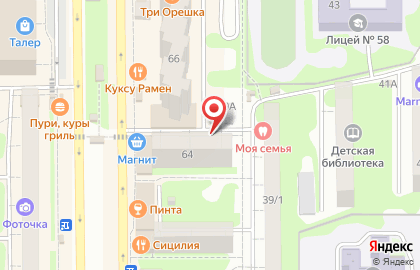 Советский район Киоск по продаже фруктов и овощей в Ростове-на-Дону на карте
