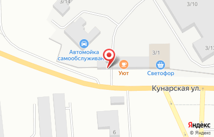 Продуктовый магазин в Екатеринбурге на карте