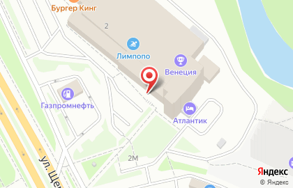 Аквапарк Лимпопо в Екатеринбурге на карте