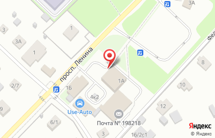 Супермаркет Магнит в Красносельском районе на карте