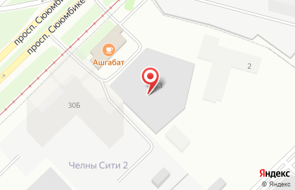 Центр в Набережных Челнах на карте