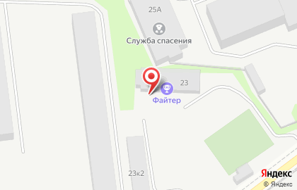 Пейнтбольный клуб Файтер в Свердловском районе на карте