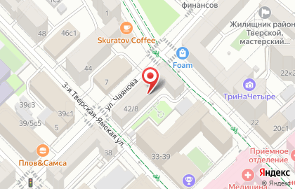Туристическое агентство Bonaman в Тверском районе на карте