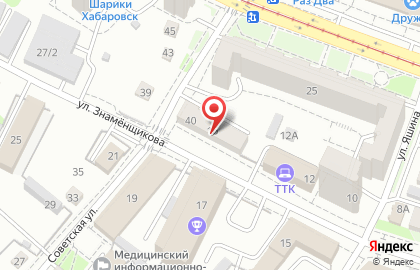 Механик на Советской улице на карте