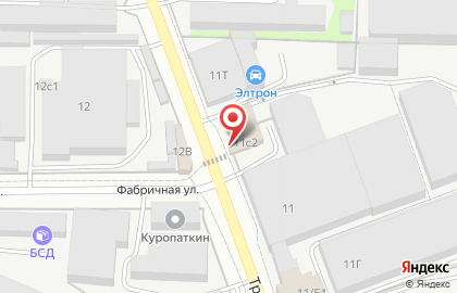 Столовая в Москве на карте
