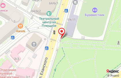 Крошка Картошка на улице Плющиха на карте