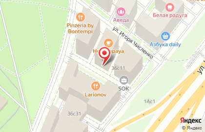 Центр хранения Инбокс на Ленинградском проспекте на карте