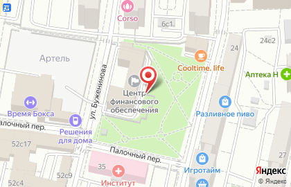Восточного АО на Преображенской площади на Бужениновой улице на карте