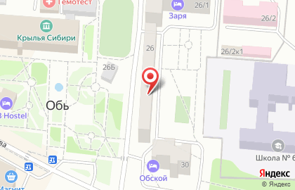 Фотостудия Лик в Новосибирске на карте