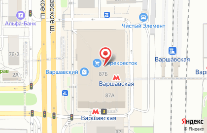 Кофейная Кантата на Варшавской на карте