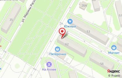Аптека на улице Попова на карте