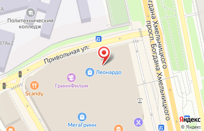 Магазин картин Холстор на карте