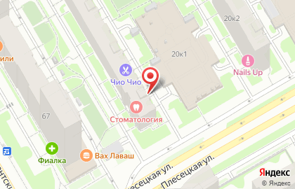 Центр копировальных услуг на Комендантском проспекте на карте