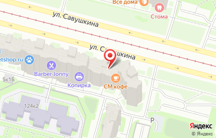 Магазин спортивного питания Fitnessbar.ru на метро Беговая на карте