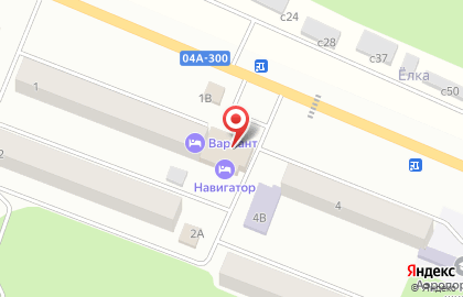 Продовольственный магазин на улице Аэропорт на карте