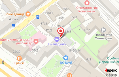 Отель Вилладжио на карте