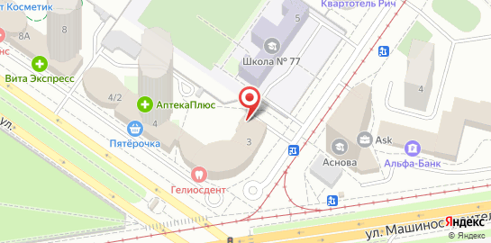 Стоматология Гелиосдент на улице Кузнецова на карте