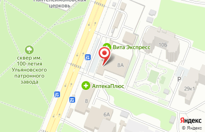 Магазин контактных линз Linzy73 на Краснопролетарской улице на карте