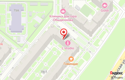 Ногтевая студия L`studio на карте