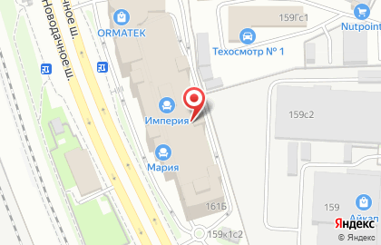 Магазин мебели Black Red White на Дмитровском шоссе на карте
