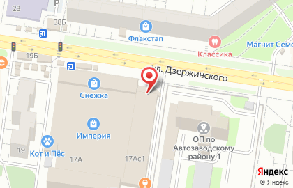 Злата на улице Дзержинского на карте