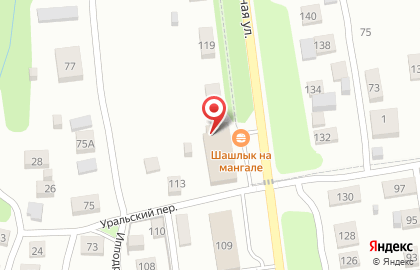 Продуктовый магазин на Совхозной улице на карте