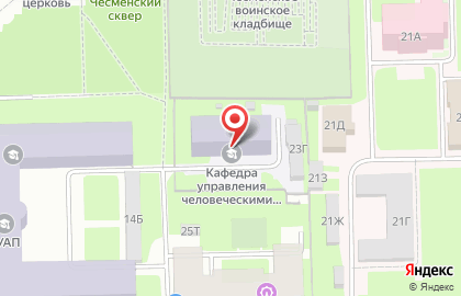 Петербургский энергетический институт повышения квалификации в Санкт-Петербурге на карте