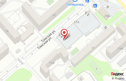 Автостоянка в Саратове на карте