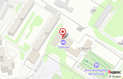 Гостинично-оздоровительный комплекс КУПИДОН на 21-ой Амурской улице на карте