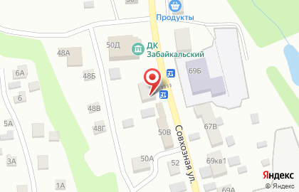 Продуктовый магазин Гермес в Железнодорожном районе на карте