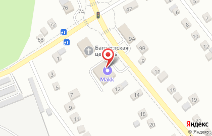 Автокомплекс makk. Автомагазин. Сервис в Новоалтайске на карте