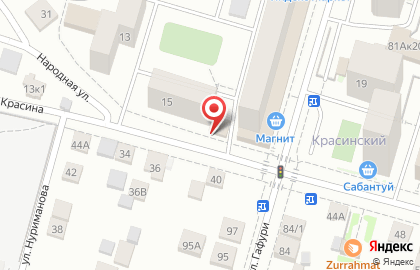 Лесснаб в Ленинском районе на карте