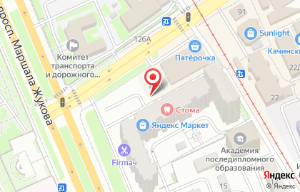 Автостоянка в Волгограде на карте