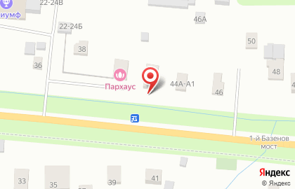 Нева на Московском шоссе на карте