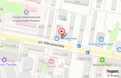 E5.RU на улице Мечникова на карте