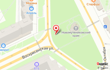Часовня преподобного Сергия Радонежского на карте