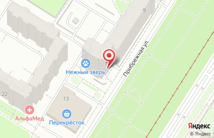 Центр приема платежей Петроэлектросбыт на Прибрежной улице на карте